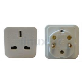 Travel adapter (UK in Europe)