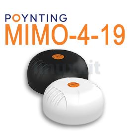 9-in-1 LTE/WiFi antenna - WHITE