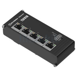 5 port 10/100 DIN Rail switch. No PSU.
