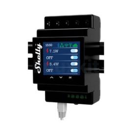 Shelly Pro 4PM 4-Channel DIN-Rail Smart Switch with Power Metering
