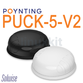 5-in-1 5G/LTE, WiFi, & GPS BLACK Antenna