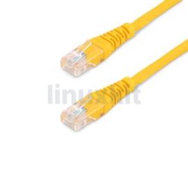 Ethernet Cable - Category 5 - Yellow - 1m