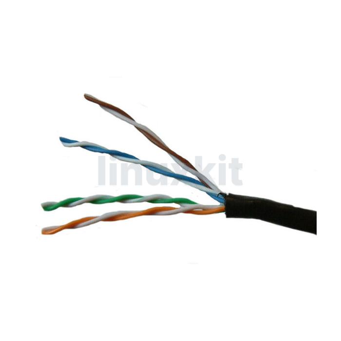 100m CAT6 outdoor solid