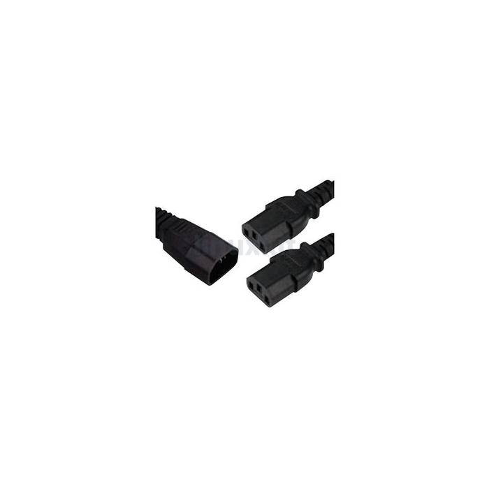 Titan C14 to 2 x C13 Connector (2.5m)