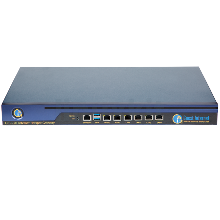 Hotspot with dual WAN 600meg