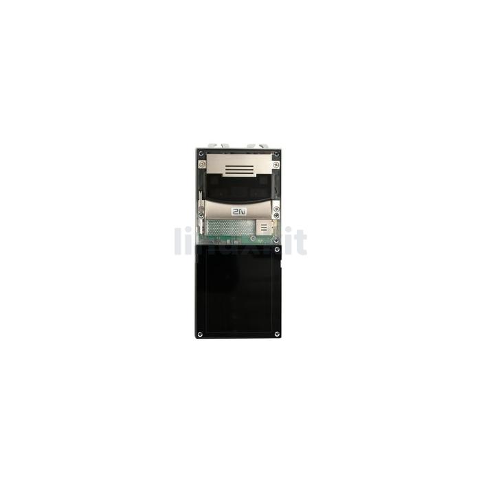2N IP Verso Modular Door Intercom Main Unit (no camera) in Nickel