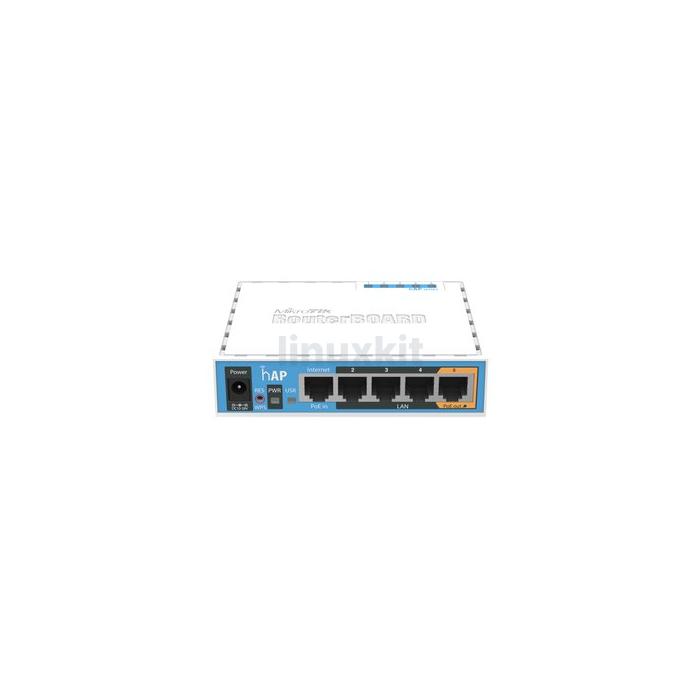 MikroTik RouterBOARD (hAP) WiFi 4 Access Point - RB951UI-2ND