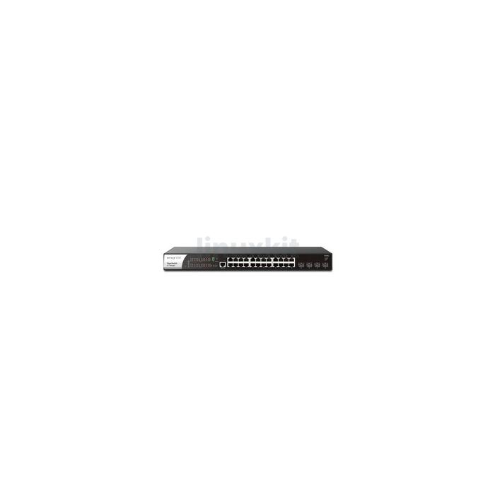 Draytek VigorSwitch P2282X 24-Port Gigabit PoE+ Network Switch