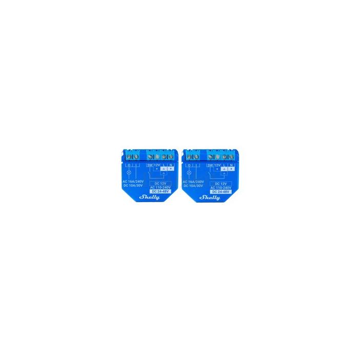Shelly Plus 1 WiFi Operated Smart Switch (Pair)