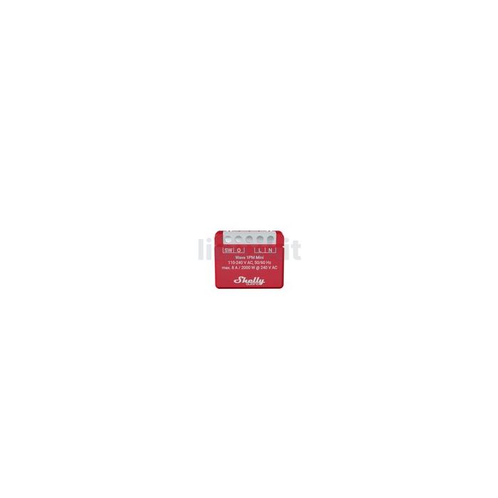 Shelly Wave 1PM Mini Z-Wave Smart Switch with Power Monitoring