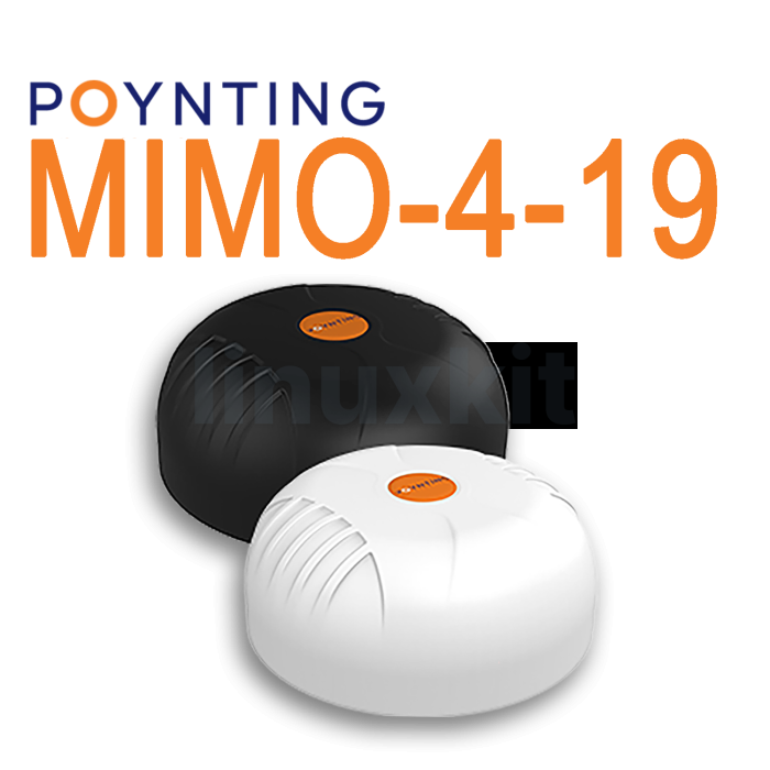 9-in-1 LTE/WiFi antenna - WHITE