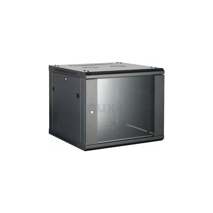 All Rack 6U 450MM Deep Wallbox Cabinet in Black (CAB6WB450BLK)