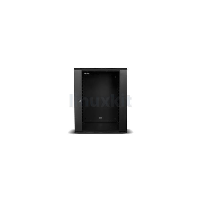 All-Rack 12U 550MM Deep Wall Mount Data Cabinet (Black)