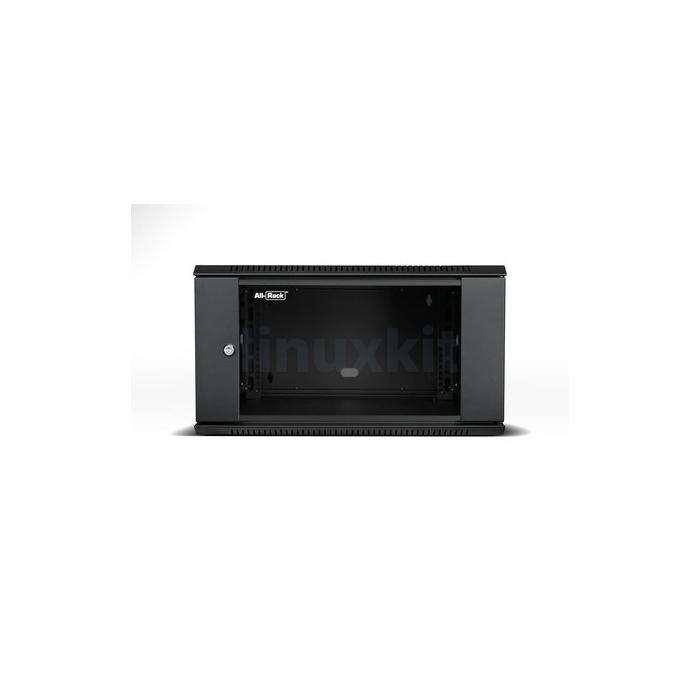 All-Rack 6U 550MM Deep Wall Mount Data Cabinet (Black)