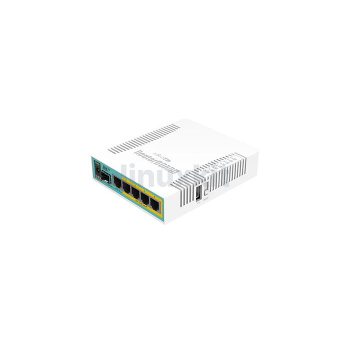 MikroTik hEX 5-Port Router RB960PGS with Passive PoE