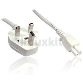 UK C5 Power Cable White - 190 UK C5 Power Cable White - 190