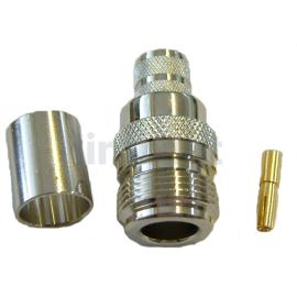 N Type crimp socket for LMR400 cable N Type crimp socket for LMR400 cable