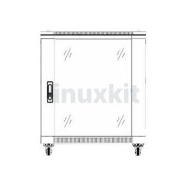 All-Rack 12U Floor Standing Cabinet (Black) All-Rack 12U Floor Standing Cabinet (Black)