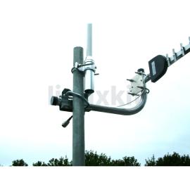 To fix Jpole 90deg to vertical pole To fix Jpole 90deg to vertical pole