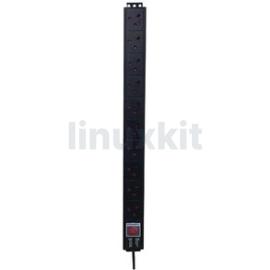 Titan 8 Way Vertical PDU with 32A Plug Titan 8 Way Vertical PDU with 32A Plug