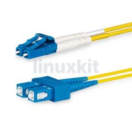 Lanview LVO231492 LC-SC Singlemode Fibre Cable 2m