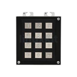 2N IP Verso Keypad Module 9155031B - in Black