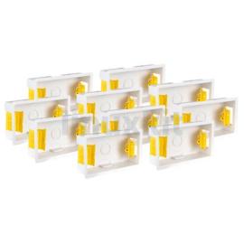 Double Lining Back Boxes 35mm - 10 Pack