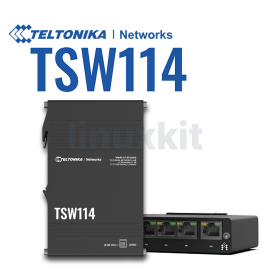 Teltonika Gigabit DIN Rail switch Teltonika Gigabit DIN Rail switch