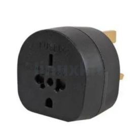 EU to UK Plug Flat Adapter PSUUKEU in Black