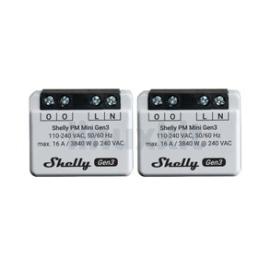 Shelly Mini PM WiFi Smart Power Meter (Pair)