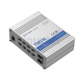 Teltonika TSW210 8-Port Gigabit Unmanaged Industrial Switch