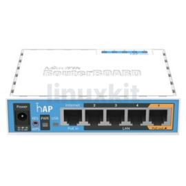MikroTik RouterBOARD (hAP) WiFi 4 Access Point - RB951UI-2ND