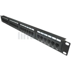 CAT5e 24 Port UTP Patch Panel (Dual Use)