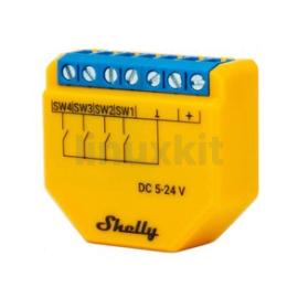 Shelly Plus i4 4-Input Digital Controller with DC Powering Support