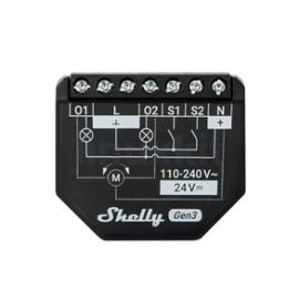 Shelly Plus 2PM Gen3 2 Channel Smart Switch with Power Metering