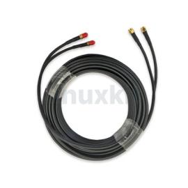 Poynting CAB-109 10m Twin HDF-195 Low Loss Cable SMA(m) to SMA(f)