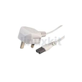 UK C7 Power Cable Black