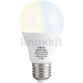 Shelly Duo WW/CW E27 Gen3 Smart Bulb