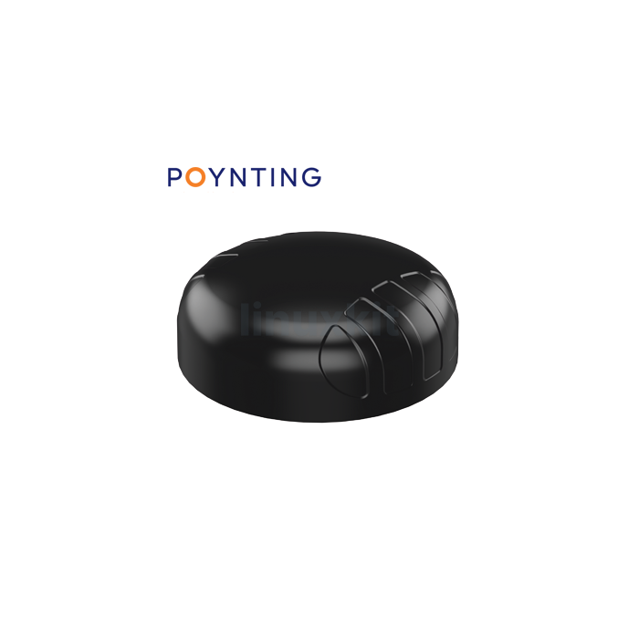 4-in-1 LTE/WiFi PUCK antenna - black