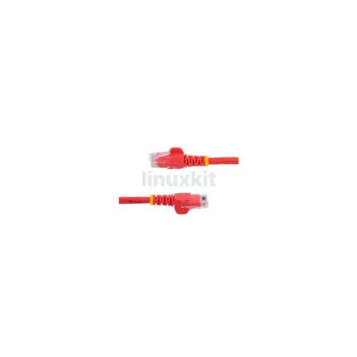 Ethernet Cable - Category 6 - Red - 0.3m