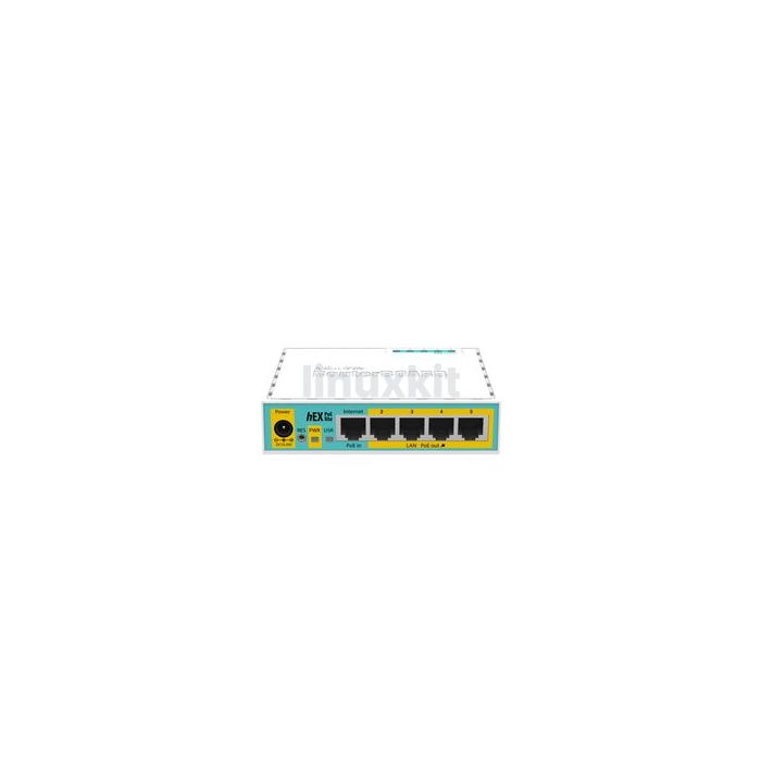 MikroTik RouterBOARD Hex PoE Lite Router - RB750UPr2