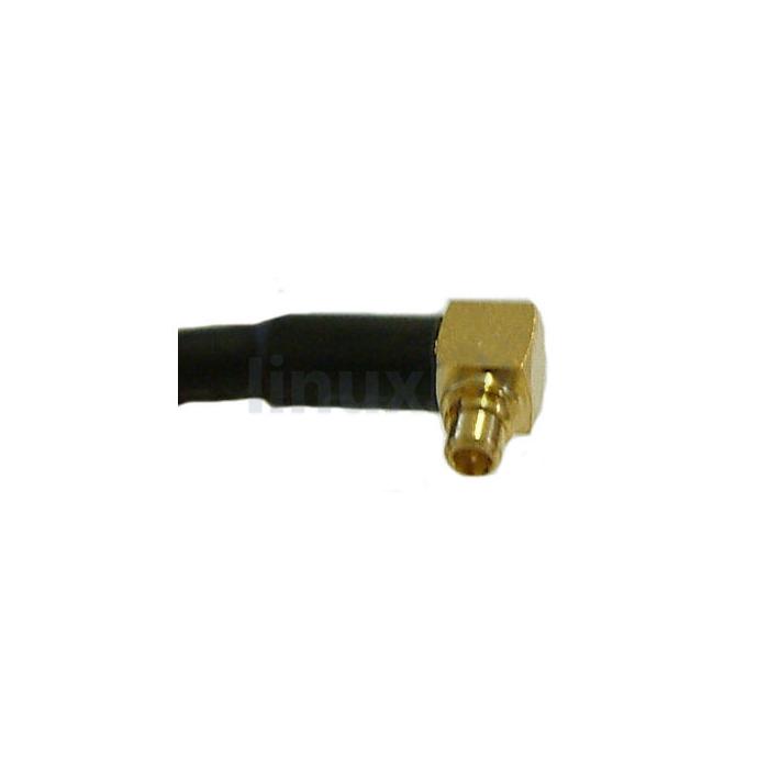 MMCX Right Plug N Chassis socket 20cm