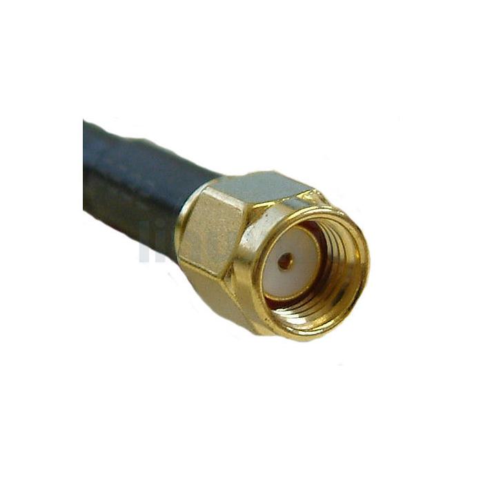 Reverse SMA Plug/100cm HDF200/RESMA Skt