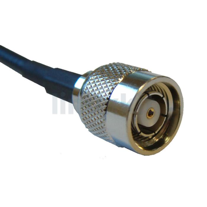 ReTNC Plug/100cm HDF200/ReSMA Skt