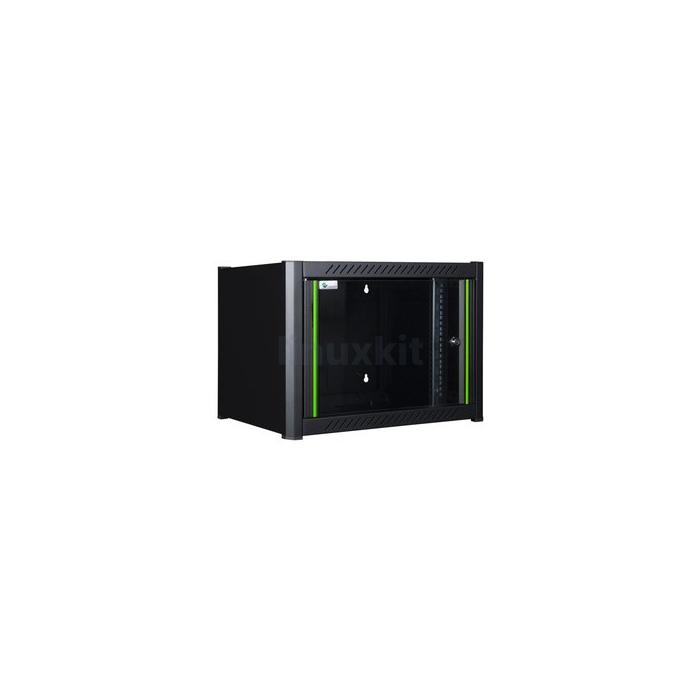 Lanview 6U 600MM Deep Cabinet in Black (RWM06U56BL)