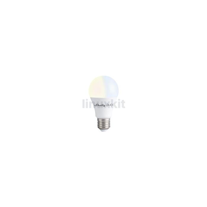 Shelly Duo E27 WW/CW Smart Lightbulb