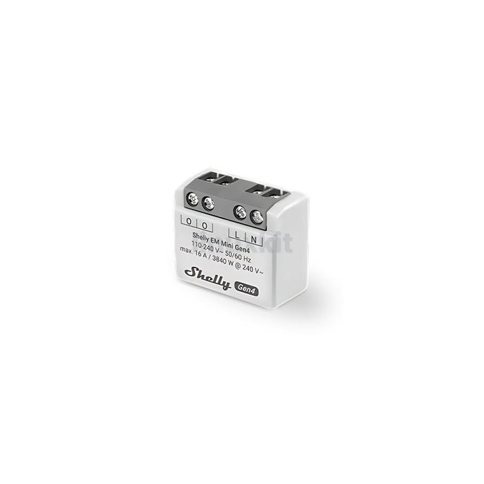 Shelly Mini EM Gen4 WiFi & Zigbee Operated Smart Energy Meter