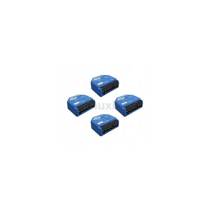 Shelly 1 Gen3 WiFi Operated Smart Switch 4-Pack