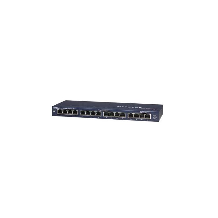 Netgear GS116UK ProSafe 16-Port Gigabit Switch Netgear GS116UK ProSafe 16-Port Gigabit Switch