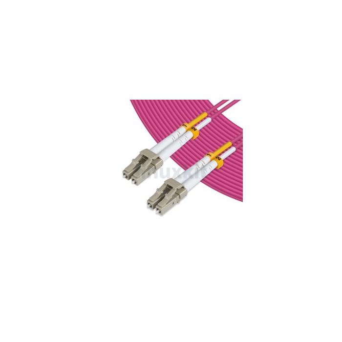 Fibre Optic Patch Lead LC-LC Multimode 50/125 Duplex LSZH Violet 1m Fibre Optic Patch Lead LC-LC Multimode 50/125 Duplex LSZH Violet 1m